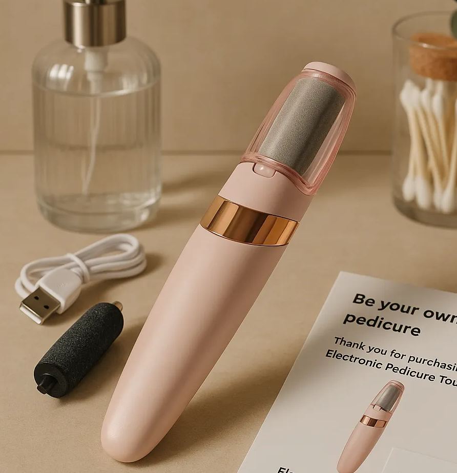 Rechargeable Electric Pedicure Callus Remover – Smooth Feet Care Tool