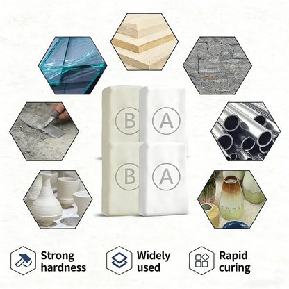 🛠️✨ NATRAVOR™ Industrial Strength Epoxy Putty – Fast & Permanent Repairs