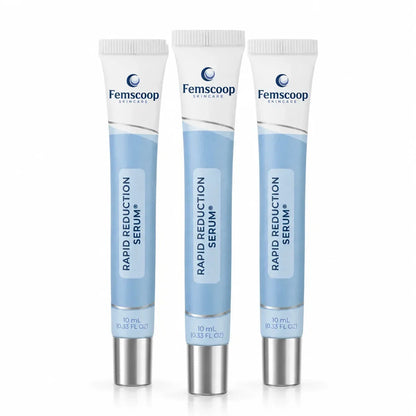 Femscoop Rapid Reduction Serum: Banish Heavy Eye Bags and Fine Lines in 10 Minutes Flat