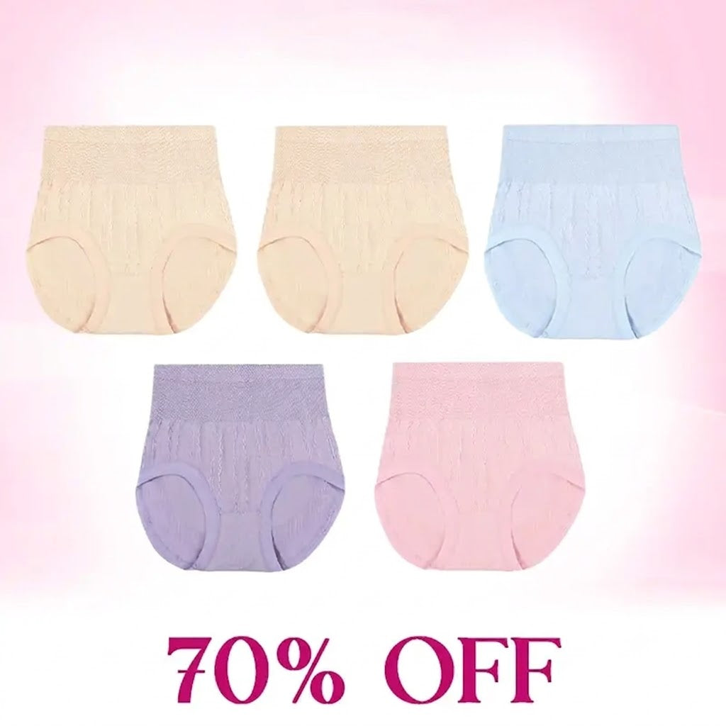 Leakproof High-Waist Tummy-Control Butt-Lifting Panties