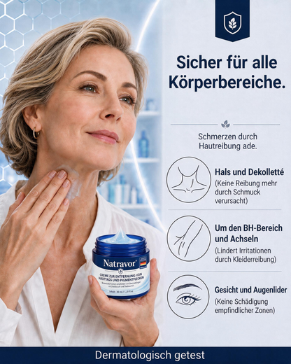 Natravor® Creme zur Entfernung von Stielwarzen und Hautunreinheiten