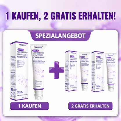 Natravor®🎗️ PDRN Multi-Peptid Massage-Roller-Creme – Anti-Aging Pflege, Feuchtigkeit, Straffung & Lifting für ein glatteres, ebenmäßigeres Hautbild