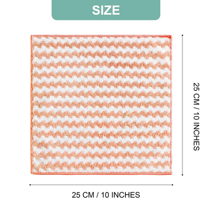 🔥10-Pack Microfiber Cleaning Cloths - Super Absorbent - Multiple Colors