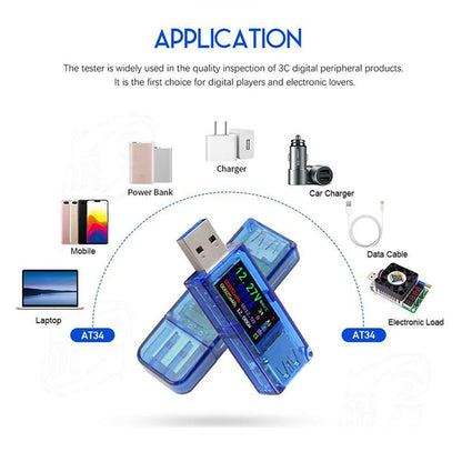 USB Tester Current Voltage Meter Detector