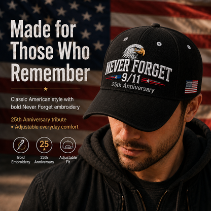 Never Forget 2001–2026 Honor Cap