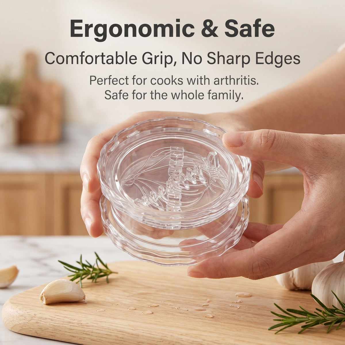 🎁Hot Sale 60% OFF🔥Manual Garlic Twister & Masher