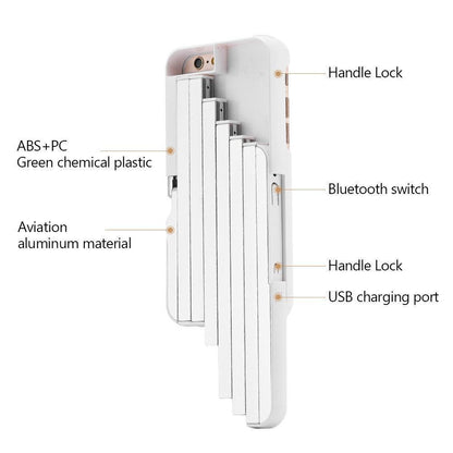 Bluetooth Selfie Stick Phone Case