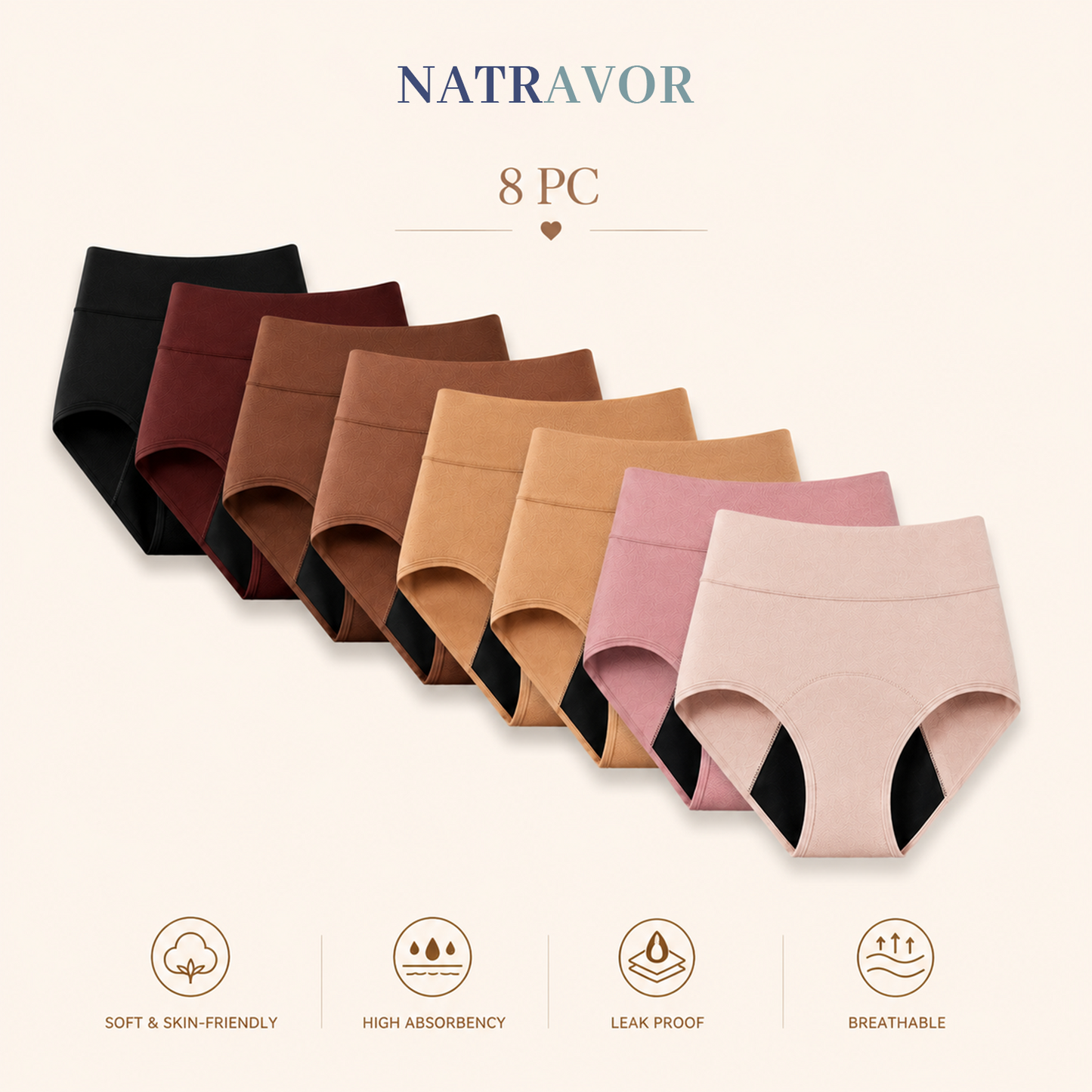 🏥Limited-Time 70% Off |NATRAVOR™  100% Leak-Proof Underwear