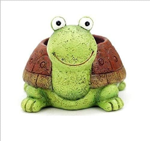 Cute Animal Plant Pots Cartoon Shaped Succulent Vase Flower Pots,Container,Home Decoration Planter Pots,Desk Mini Ornament (Tortoise)