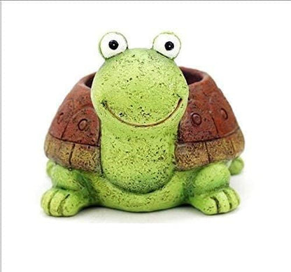 Cute Animal Plant Pots Cartoon Shaped Succulent Vase Flower Pots,Container,Home Decoration Planter Pots,Desk Mini Ornament (Tortoise)