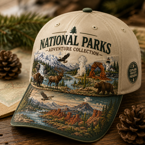 National Park Adventure  Cap