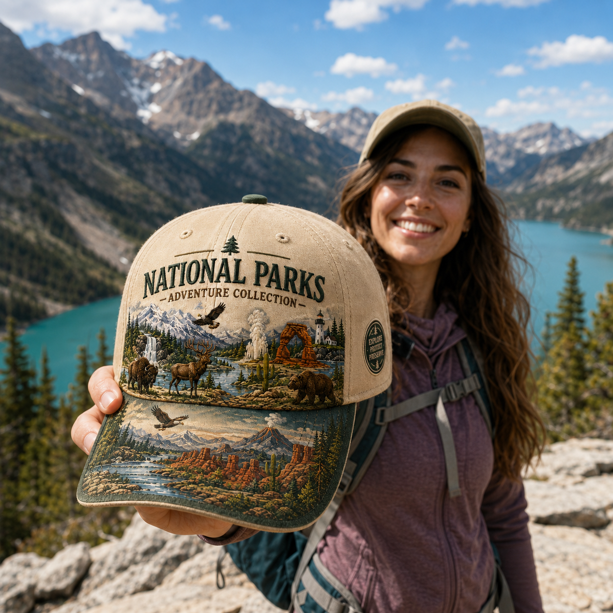 National Park Adventure  Cap
