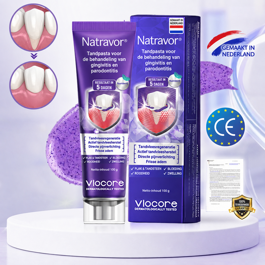 𝐍𝐚𝐭𝐫𝐚𝐯𝐨𝐫® VioCore Bee Venom Gingivitis & Periodontitis Treatment Toothpaste