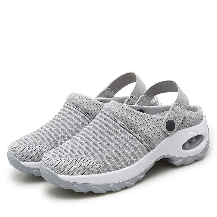 Orthopädische Clogs mit Luftkissen-Stütze zur Entlastung von Rücken und Knien