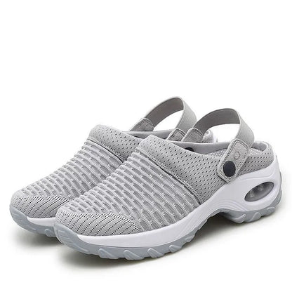 Orthopädische Clogs mit Luftkissen-Stütze zur Entlastung von Rücken und Knien