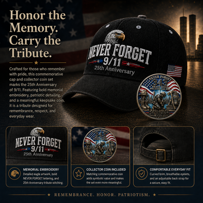 Never Forget 2001–2026 Honor Cap