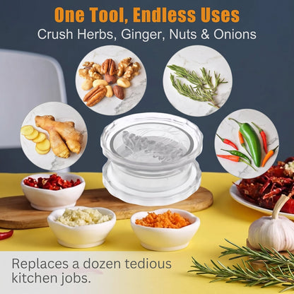 🎁Hot Sale 60% OFF🔥Manual Garlic Twister & Masher
