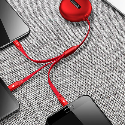 Multi-function 3 in 1 USB Charging Cable