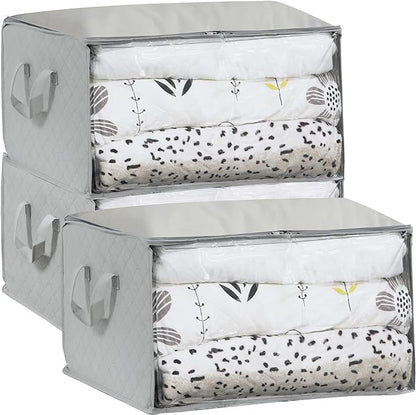 3-Pack Large Closet Storage Bag, 24 x 17 Inch