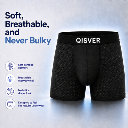 QisverBoxer™ MaxShield Leak-Proof Boxer Briefs