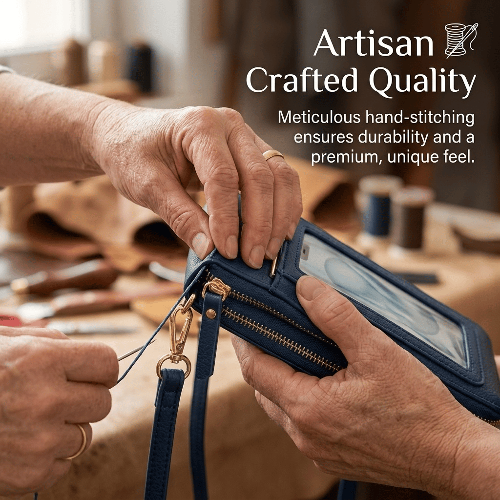 Women's Touchscreen Crossbody Phone Wallet