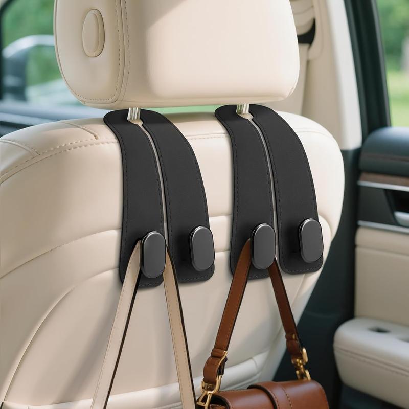 👜 Double Headrest Hooks For A Cleaner, More Organized Car