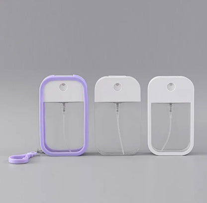 Luxe Refillable Perfume & Sanitizer Keychain Dispenser