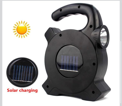 Luxury Solar Powered LED Camping & Emergency Light – Portable Rechargeable Flashlight