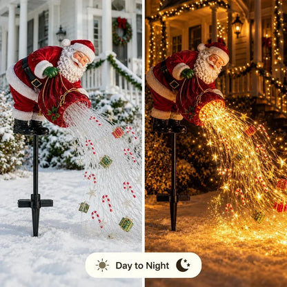 Christmas Early Discount 50% Off 🎁 Santa’s Magic Pour – Flowing LED Christmas Garden Light