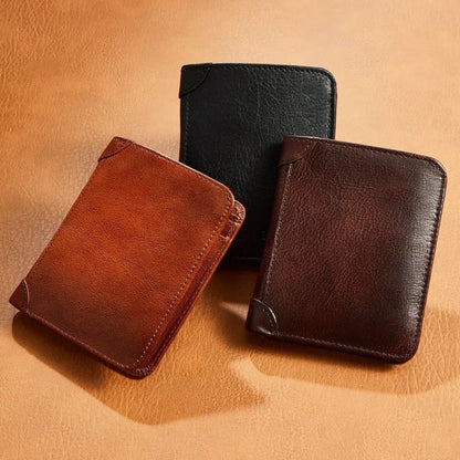 Ultra Slim RFID Leather Bifold