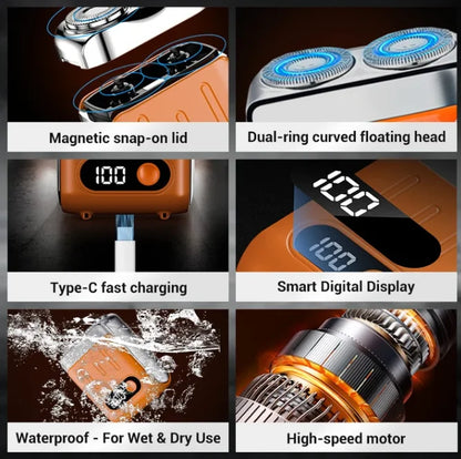 🔥New 👩‍🦰👨 Avelynis Portable Electric Shaver | Fast, Smooth Grooming for Him & Her