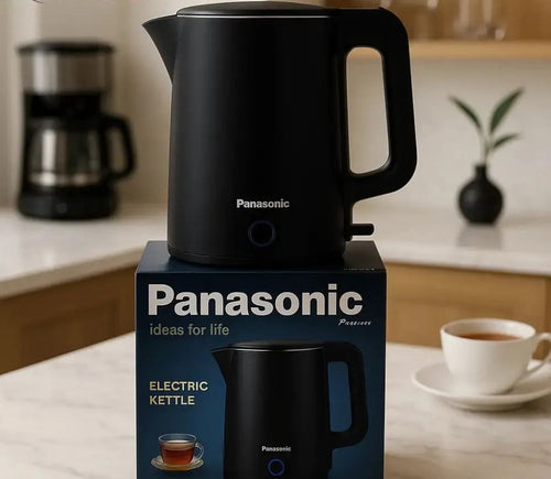 Panasonic Premium Electric Kettle MJ-622 – 2.0L Fast Boil, Elegant Matte Black Design