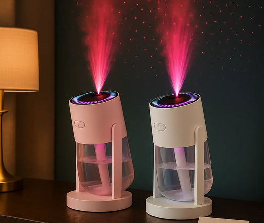 ✨ Galaxy Mist 2-in-1 Humidifier + Star Projector with RGB Ambient Lighting