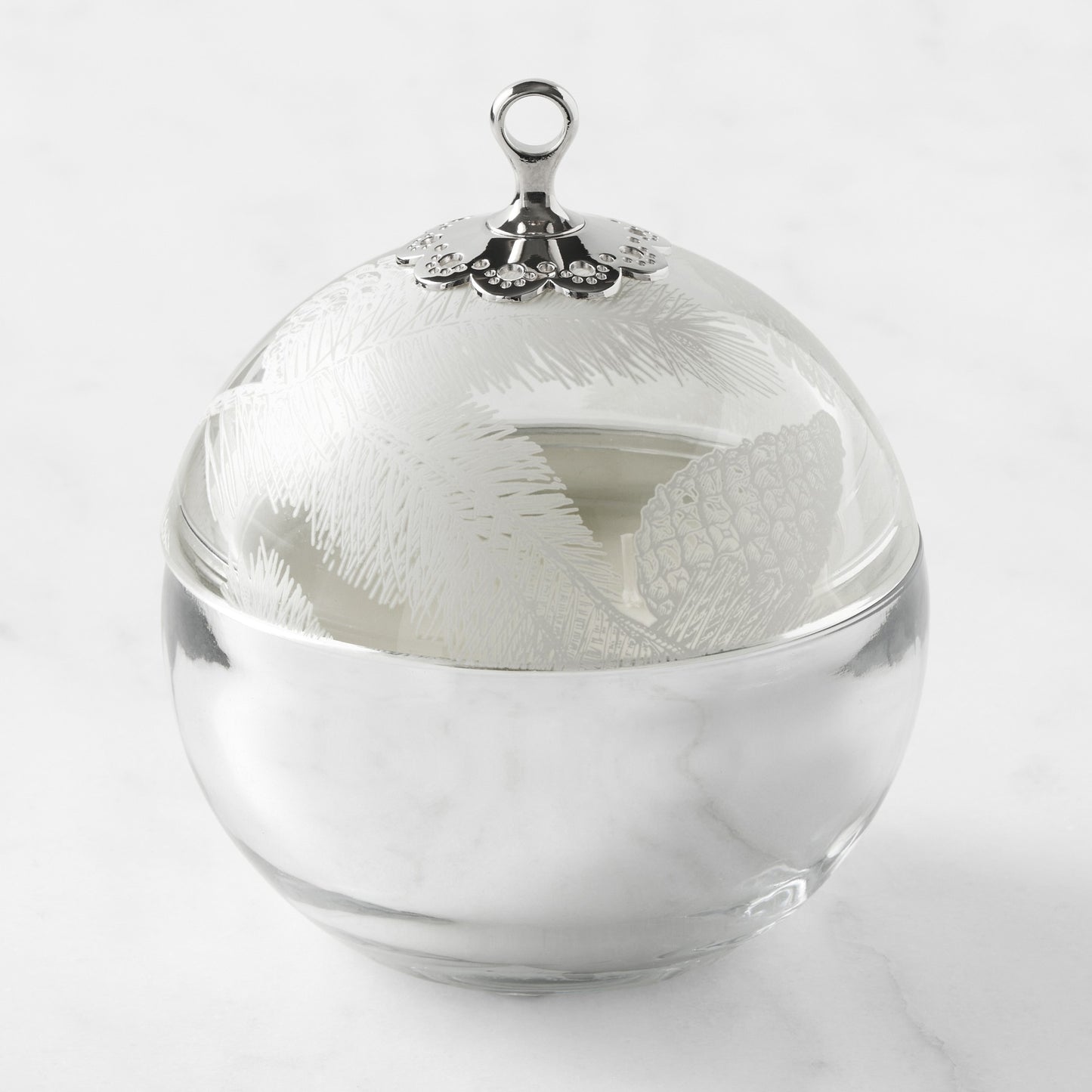 Winter Forest Decorative Ornament Candle