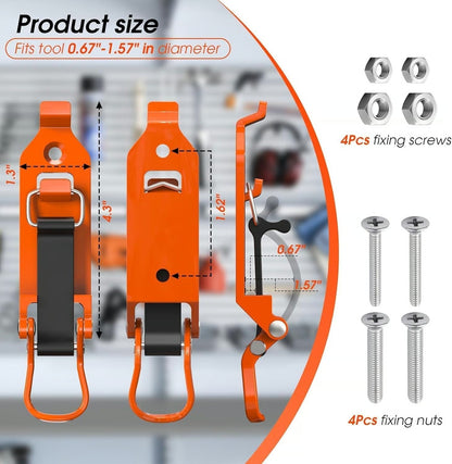 🚚 Heavy-Duty Shovel & Tool Mount