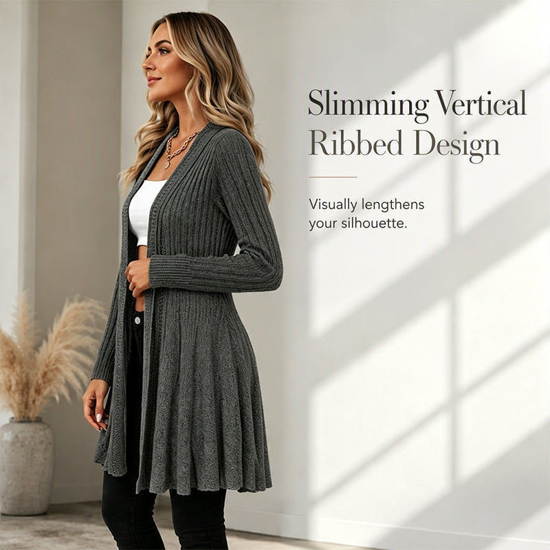 🌸LAST DAY SALE ONLY $32.99!!🌻🧥Women's Soft Knit Open-Front Cardigan – Elegant & Easy to Layer