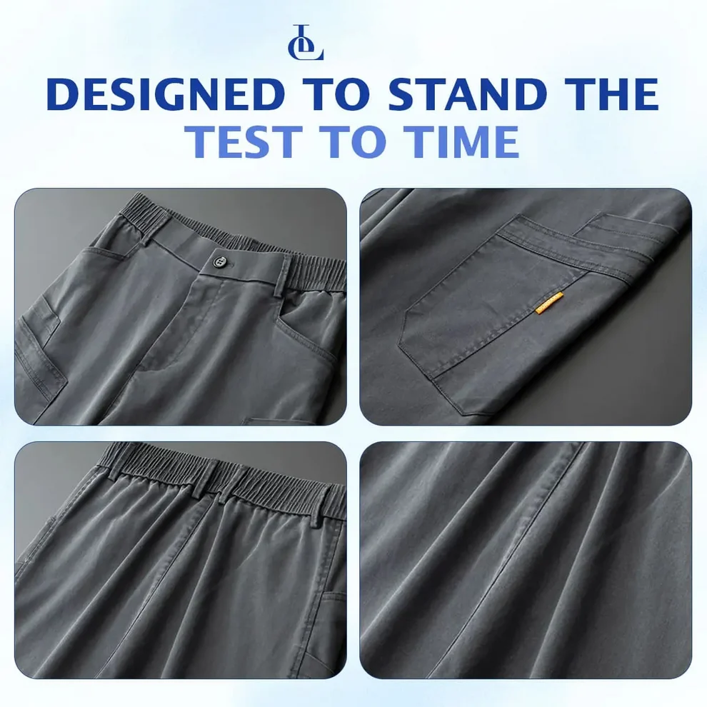 Women’s Stretch-Waist 6-Pocket Comfort Pants
