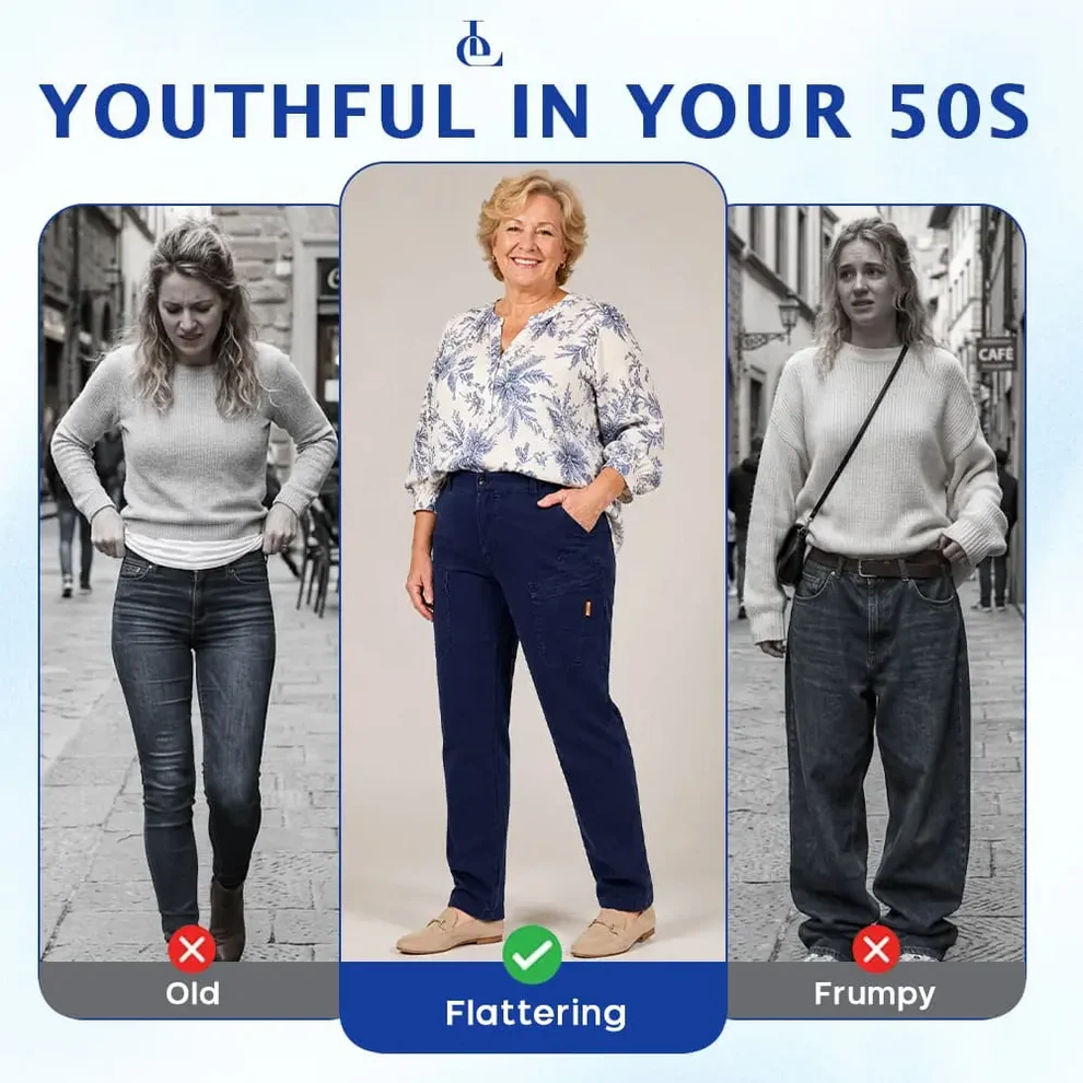 Women’s Stretch-Waist 6-Pocket Comfort Pants